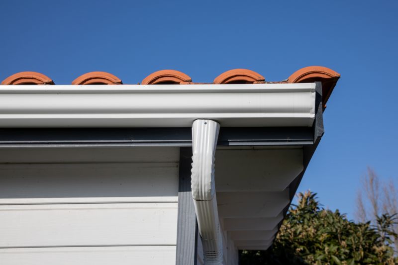 Gutter System with Roof Edge